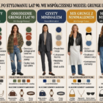Styl lat 90. w modzie współczesnej, jak nosić grunge i minimalizm